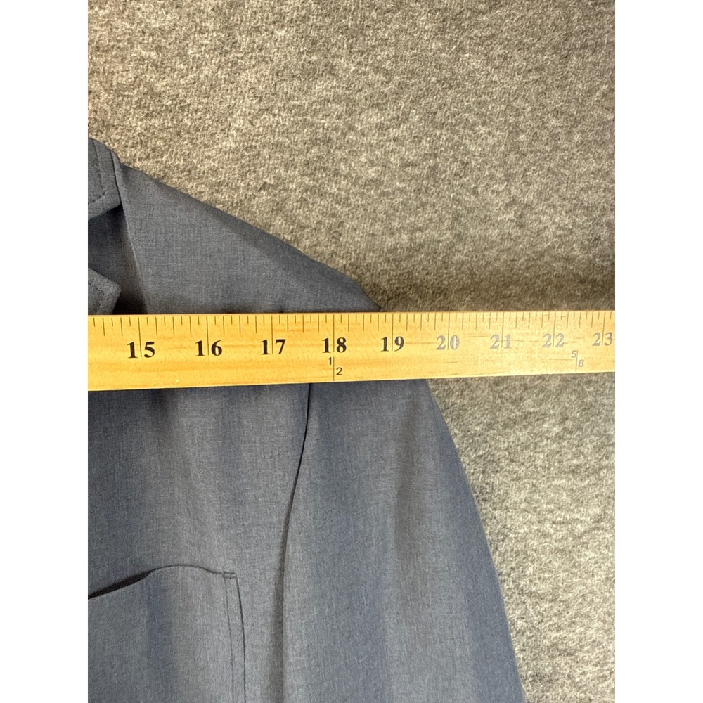 Haggar Smart Wash Performance Tech Blazer Mens XL Navy NEW 48-50 R Tailored Fit - Picture 11 of 16